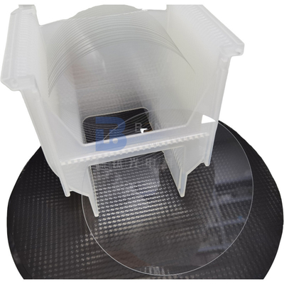 একক ক্রিস্টাল কোয়ার্টজ Piezoelectric Wafer ডাবল সাইড পালিশ কাটা