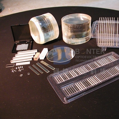 কাস্টমাইজড LiNbO3 LiTaO3 Piezo ওয়েফার অপটিক্যাল ডোপড বা SAW গ্রেড