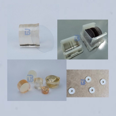 Piezoelectric রিং লিথিয়াম Niobate Wafer ওরিয়েন্টেশন 36Y কাট