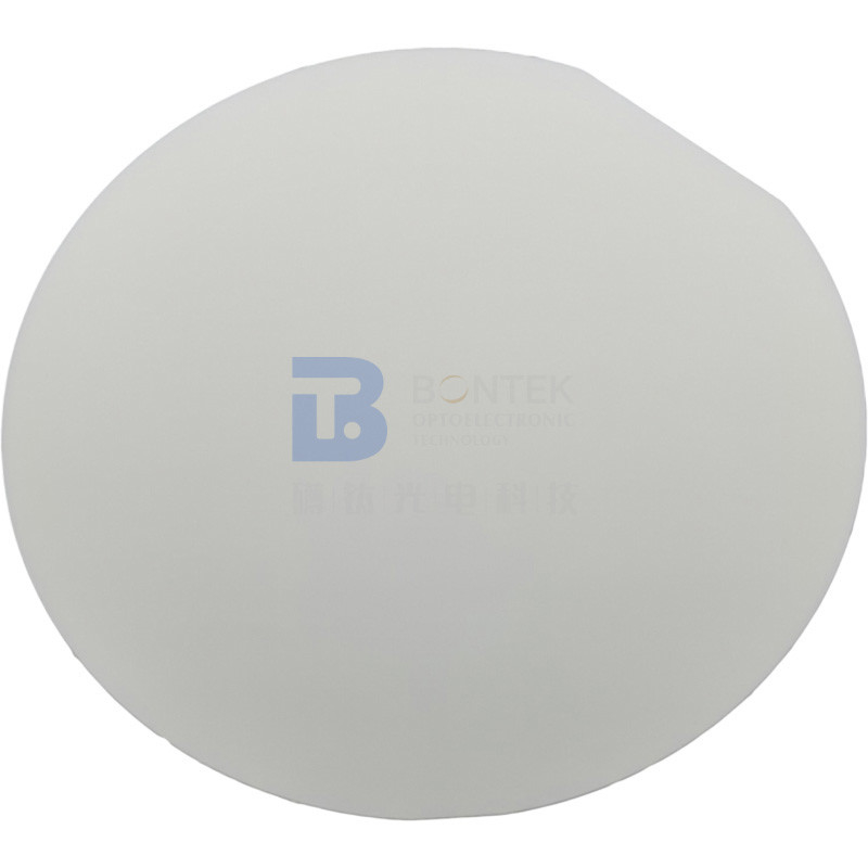 প্রেসার সেন্সরের জন্য Φ100mm 0.5mm একক ক্রিস্টাল কোয়ার্টজ ওয়েফার এক্স-কাট Y-কাট