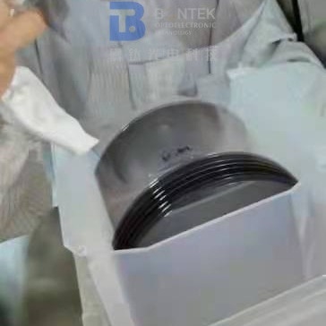 3 ইঞ্চি 0.35 মিমি LiNbO3 ওয়েফার 64Y 128Y সিঙ্গেল সাইড SAW এর জন্য পালিশ